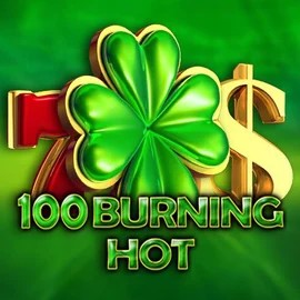 100 Burning Hot online game logo by Amusnet Interactive on leonkazino.net