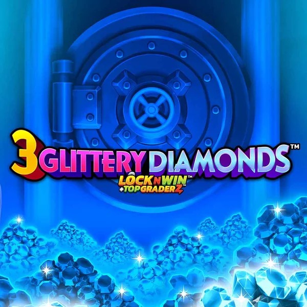 Play 3 Glittery Diamonds slot by PearFiction Studios on leonkazino.net