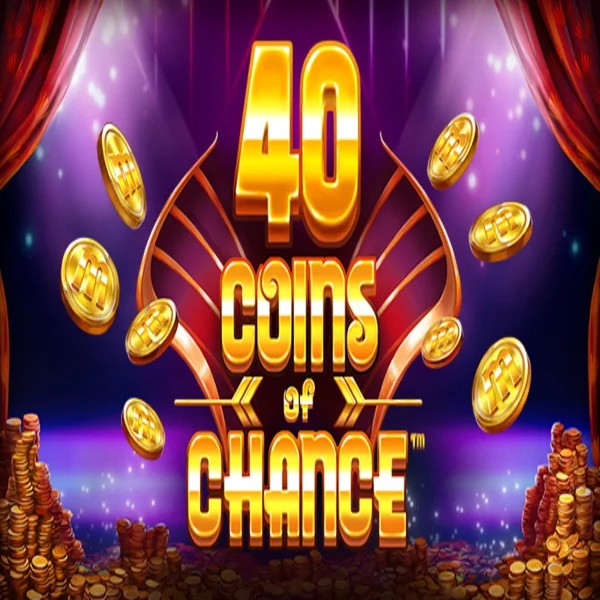 Official Slots logo: 40 Coins of Chance by SYNOT Games at Leon Casino