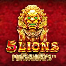 5 Lions Megaways game by Pragmatic Play – logo hosted on Leon Casino