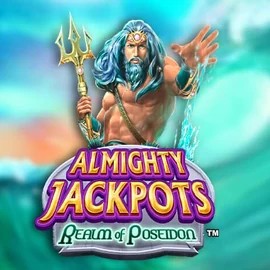 Almighty Jackpots – Realm of Poseidon slot visual from Novomatic available on leonkazino.net