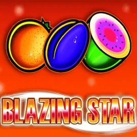 Blazing Star slot logo by Merkur Gaming at Leon Casino