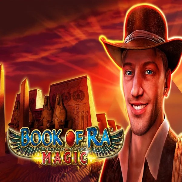 Book of Ra Magic logo by Greentube at Leon Casino