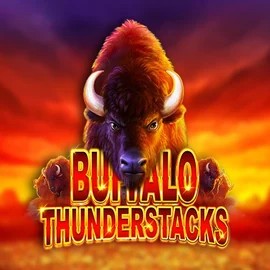 Buffalo Thunderstacks game by Amatic Industries – logo hosted on Leon Casino