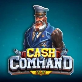 Cash of Command slot logo by Play’n GO at Leon Casino
