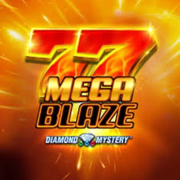 Diamond Mystery Mega Blaze logo by Greentube at Leon Casino