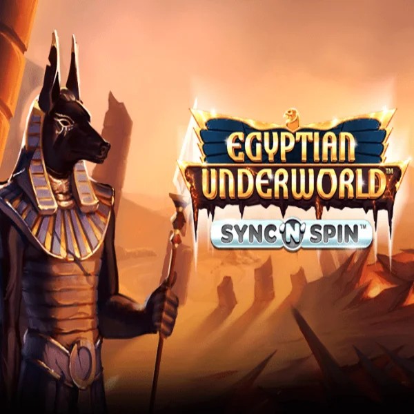 Egyptian Underworld logo by Greentube at Leon Casino