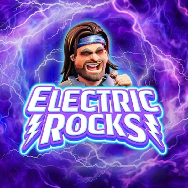 Electric Rocks online game logo by Inspired Gaming on leonkazino.net