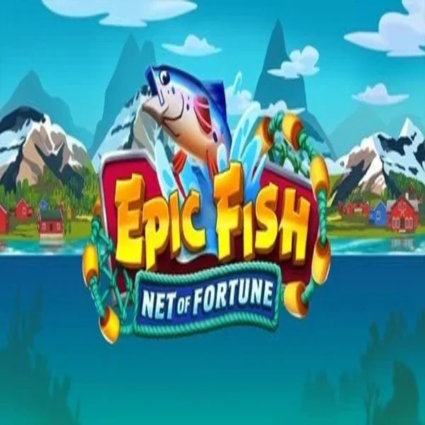 Slots logo of Epic Fish Net of Fortune from Quickspin at Leon Casino