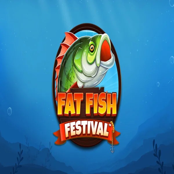 Fat Fish Festival slot logo by Wishbone Games at Leon Casino