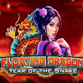 Floating Dragon Year of the Snake slot visual from Pragmatic Play available on leonkazino.net