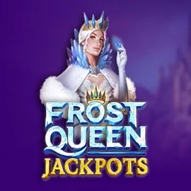 Frost Queen Jackpots logo by Yggdrasil at Leon Casino