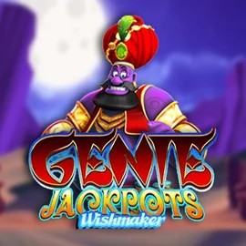 Jackpots logo of Genie Jackpots Wishmaker from Blueprint Gaming at Leon Casino
