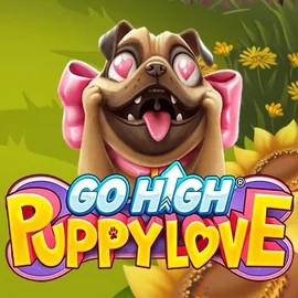 Go High Puppy Love slot visual from RubyPlay available on leonkazino.net