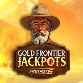 Gold Frontier Jackpots FastPot5 slot logo by Yggdrasil at Leon Casino