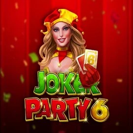 Joker Party 6 casino game by Greentube – featured logo at Leon Casino