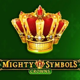 Mighty Symbols Crowns logo by Wazdan Leon Casino