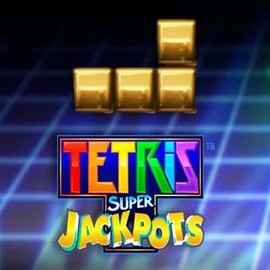 Tetris Super Jackpots game by WMS – logo hosted on Leon Casino
